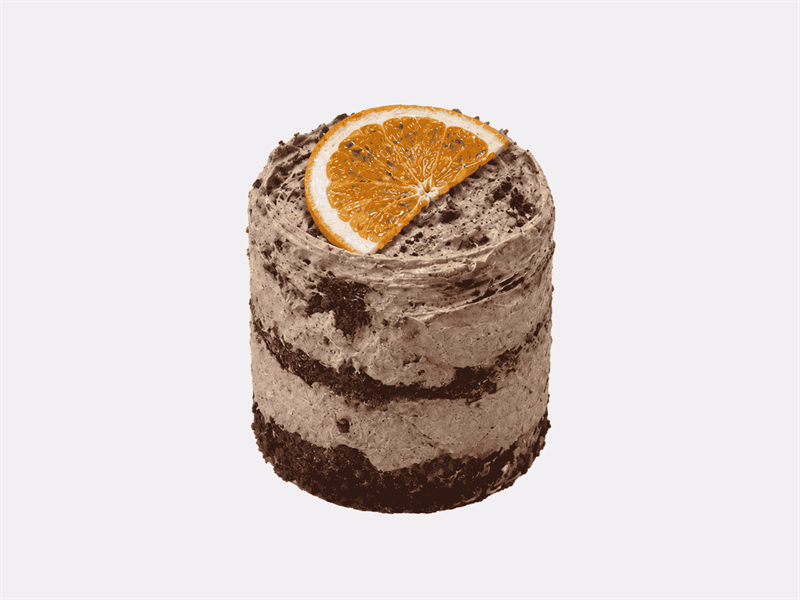 PASTEL DE CHOCOLATE Y NARANJA KETO SIN AZÚCAR